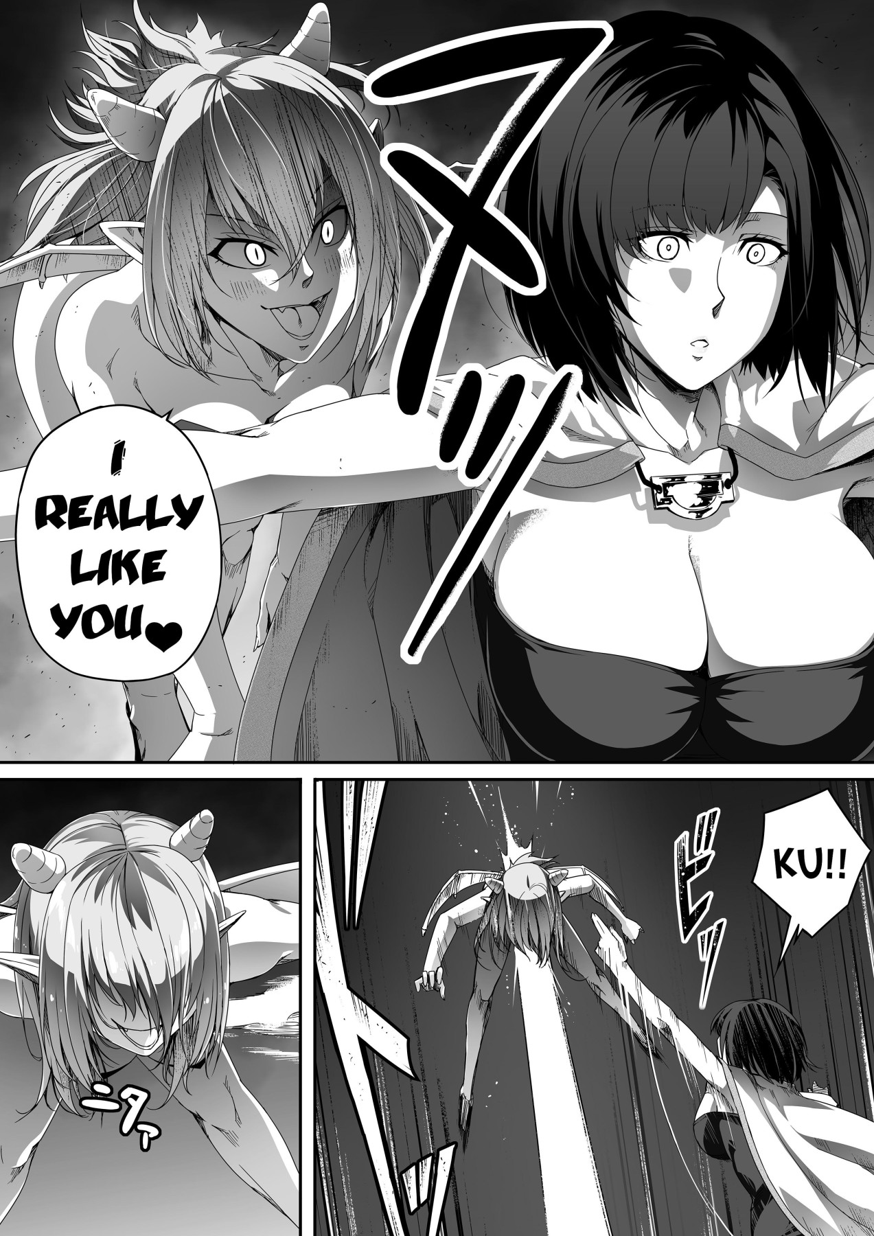 Hentai Manga Comic-A Powerful Succubus That Just Wants To Satisfy Your Sexual Desire-Read-45